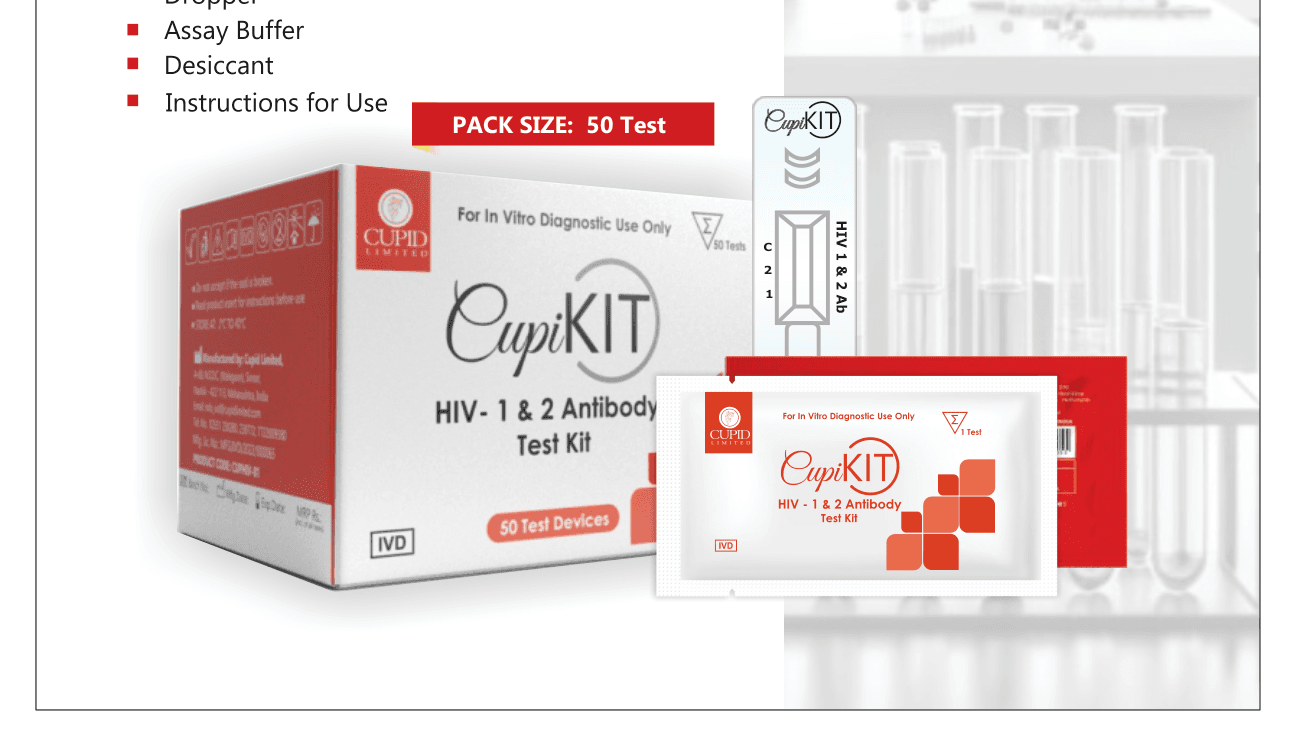 HIV 1 & 2 AB Testing Kit